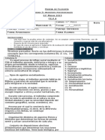 Prueba 2 Filosofia III