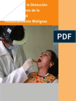 Manual Para La Deteccion de Alteraciones de La Mucosa Bucal