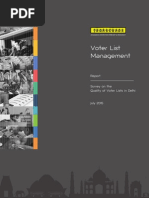 Quality of Lists Delhi 2015 MainReport