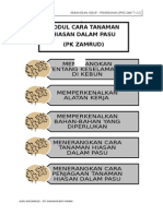 Modul Cara Menanam Tanaman Hiasan Pasu