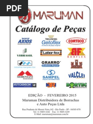 Catalogo Maruman 2015 | PDF | Fabricantes de veículos elétricos