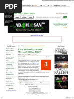 Download Cara Aktivasi Permanen Microsoft Office 2016 by Scoz R F SN283906137 doc pdf