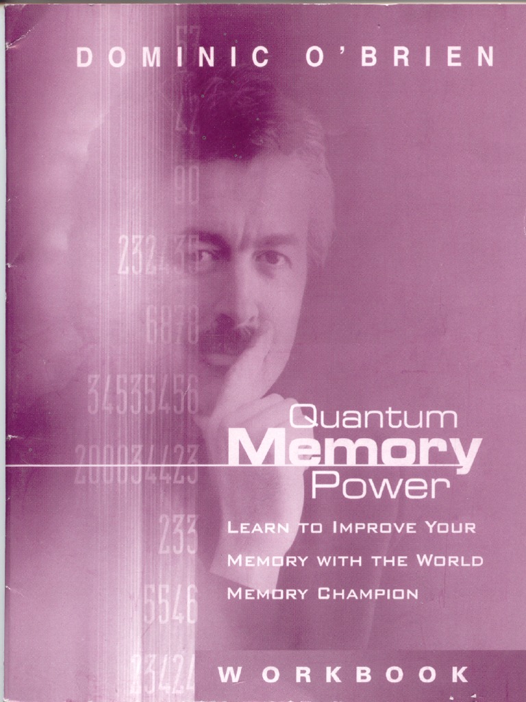 Dominic O'Brien - Quantum Memory Power - Workbook (52 Pags Ingles) | PDF