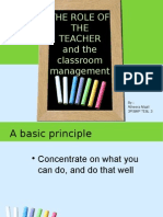 The Role of The Teacher 2