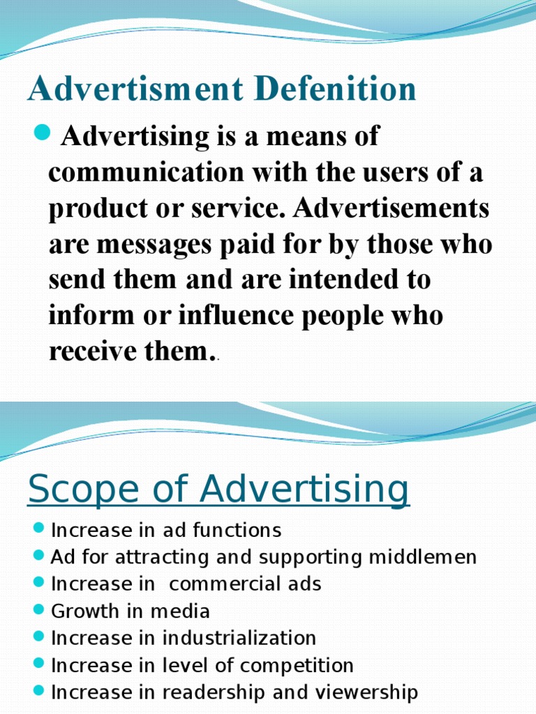 Advertising Insights & Impacts | PDF | Marketing Communications ...