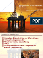 Introduction Into Oil and Gas Industry OIL: Part 1