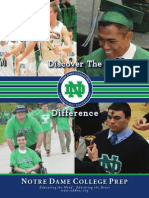 2015-2016 Notre Dame College Prep Viewbook