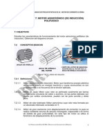 Práctica Nº 7 Motor Asincrónico _de Inducción_ Polifásico