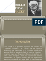 Desarrollo Cognitivo - Jean Piaget