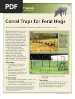 Download Corral Traps for Capturing Feral Hogs by TAMU Wildlife and Fisheries Extension SN28391610 doc pdf
