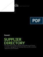 KWT 5e Supplier Directory