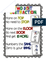 Twodigitsubtractionfreebie Poster