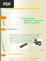 Distance Warning System