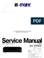 Hfe Technics Su-Vx500 Service