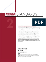 NEMA standards for metallic cable tray systems