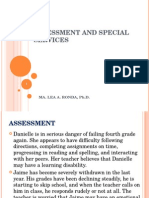 Assessment and Special Services 