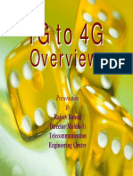 1G to 4G an Overview by Rajeevbansal2