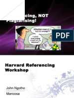 Harvard Referencing Workshop