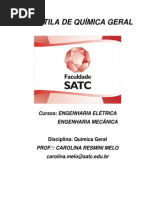 Apostila de Química Geral