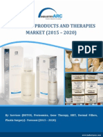 Anti-Aging Products and Therapies Market