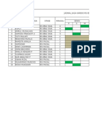 Jadwal Jaga Cardio