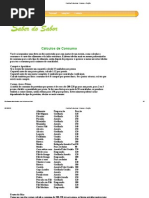 Cozinha Profissional - Cáculos e Porções