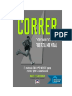 Correr Entrenamiento de La Fuerza Mental - Matt Fitzgerald