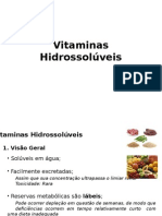 Vitaminas Hidrossolúveis