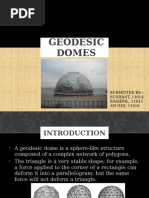 Geodesic Domes