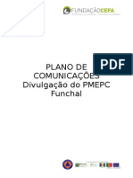 Plano de Comunicações - CEFA 2015