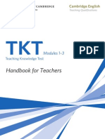 Tkt Handbook Modules 1 3