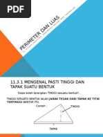 Download Perimeter Dan Luas Luas Segitiga Segiempat Selari Dan Trapezium by Mohamad Shahir Ismail SN283947383 doc pdf