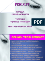 Sosiologi Teori Feminist