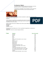 Fator de Correcao de Alimentos