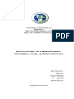 Informe Servicio Comunitario Francisco Hernandez