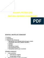 SEDIMEN KARBONAT DAN PROSES PENGENDAPANNYA