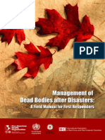 Dead Bodies Field Manual