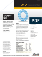 flexitallic Sigma 500 Datasheet