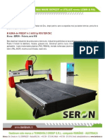 Oferta Masini de Frezat in 3 Axe Tip Router CNC - SERON Polonia (Seria WM) PDF