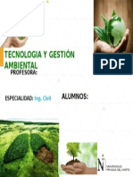 Tecnologia Y Gestión Ambiental: Alumnos