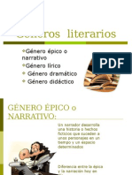 Los géneros literarios