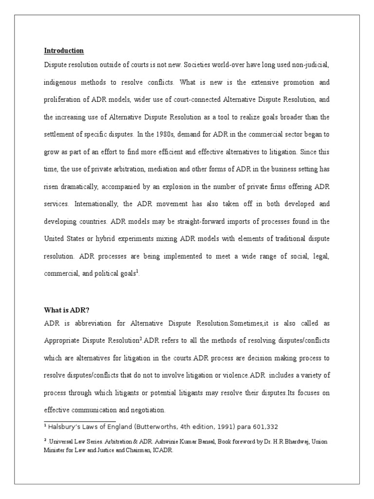 International commercial arbitration research paper picture