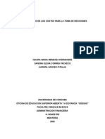 17384 Ejercicios Uso de Los Costos Para La Toma de Decisiones[1]