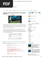Download Tutorial Cara Mengatasi PES 2013 Yang Stopped Working  5 SentiMeter by Cakralc Wong Ngawam SN283967706 doc pdf