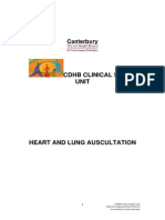 Auscultation Heart and Lung