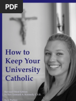 Download How to Keep Your University Catholic by Center for the Study of Catholic Higher Ed SN28396868 doc pdf
