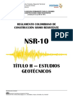 Titulo H Estudios Geotecnicos