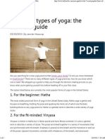7 Popular Types of Yoga - The Ultimate Guide - HellaWella