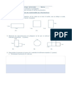 Calcular perímetros de polígonos y figuras geométricas