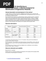 OCRA (The Occupational Repetitive Actions) Methods: OCRA Index and OCRA ...